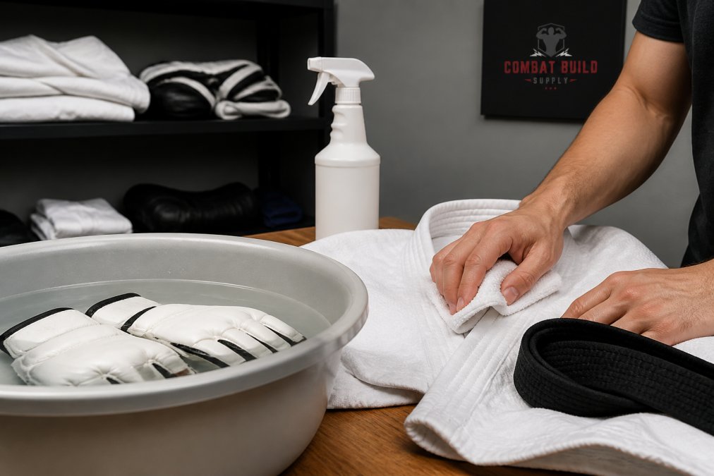 How to Clean Martial Arts Gear Properly