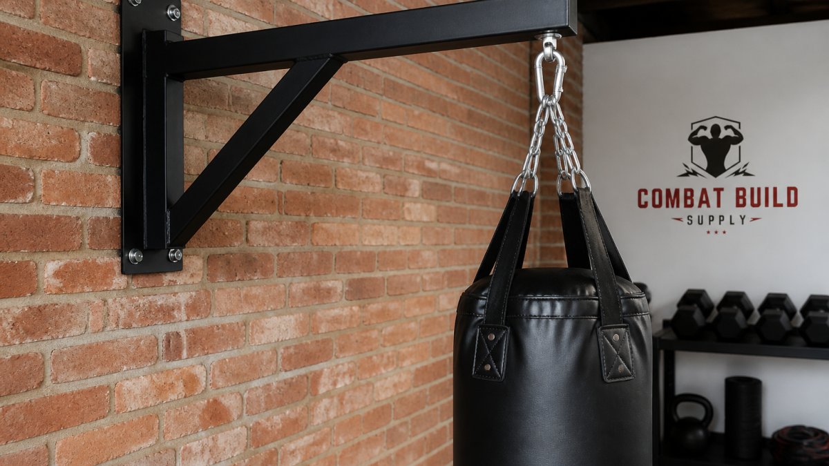 Wall Mounted Heavy Bag Brackets for Brick: Installation Guide