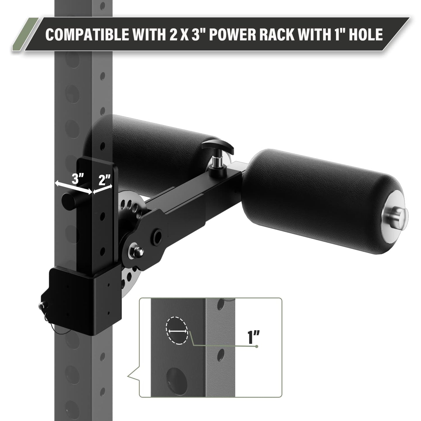 Major Fitness Home Gym Equipment Leg Holder Attachment