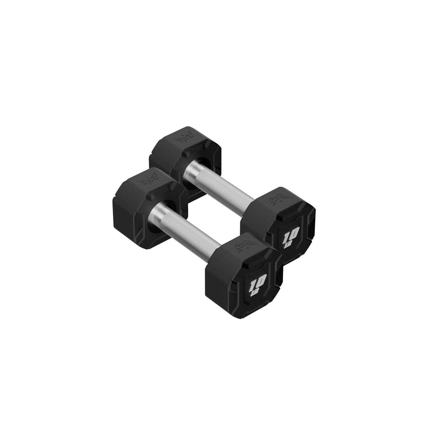 Major Fitness Urethane Octagonal-Shield Dumbbells
