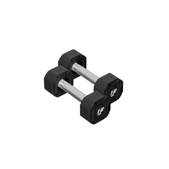 Major Fitness Urethane Octagonal-Shield Dumbbells