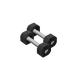 Major Fitness Urethane Octagonal-Shield Dumbbells