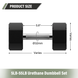 Major Fitness Urethane Octagonal-Shield Dumbbells