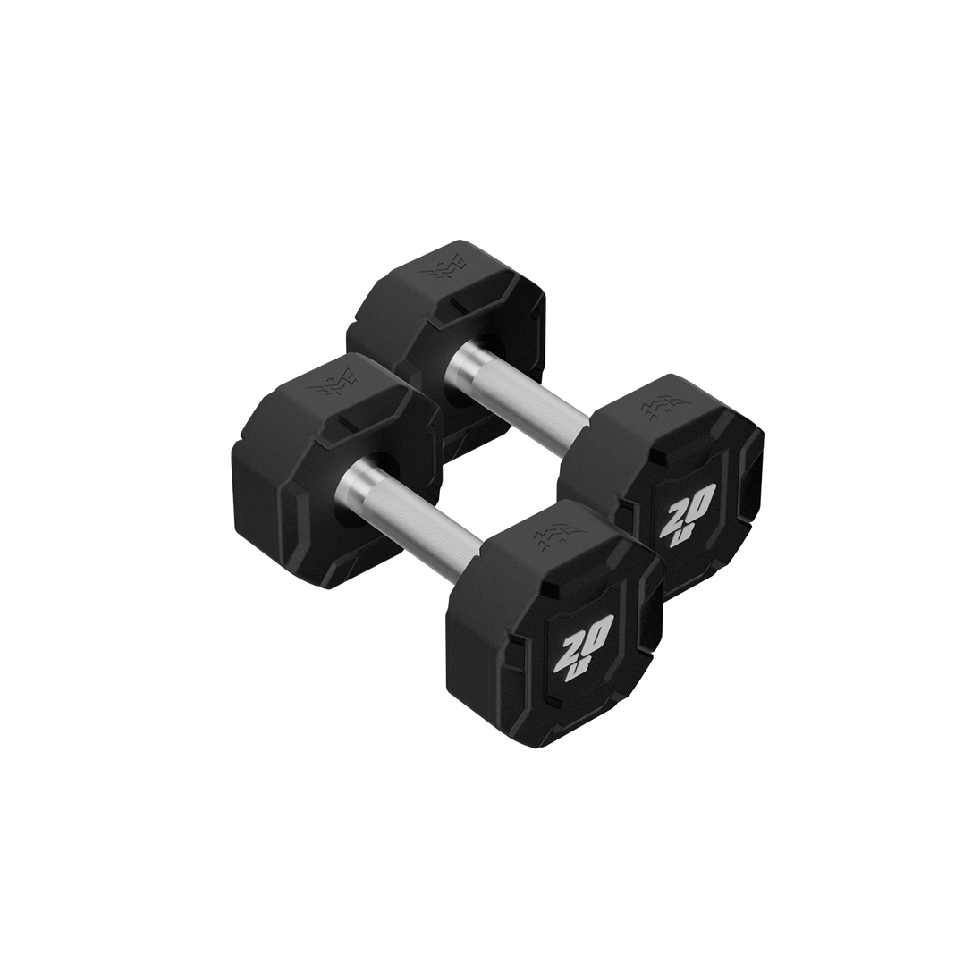 Major Fitness Urethane Octagonal-Shield Dumbbells