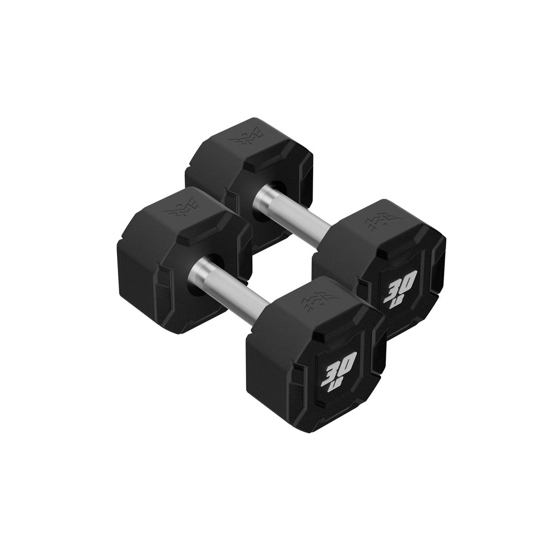 Major Fitness Urethane Octagonal-Shield Dumbbells