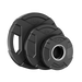Major Fitness Rubber Coated Olympic Cast Iron Grip Plates