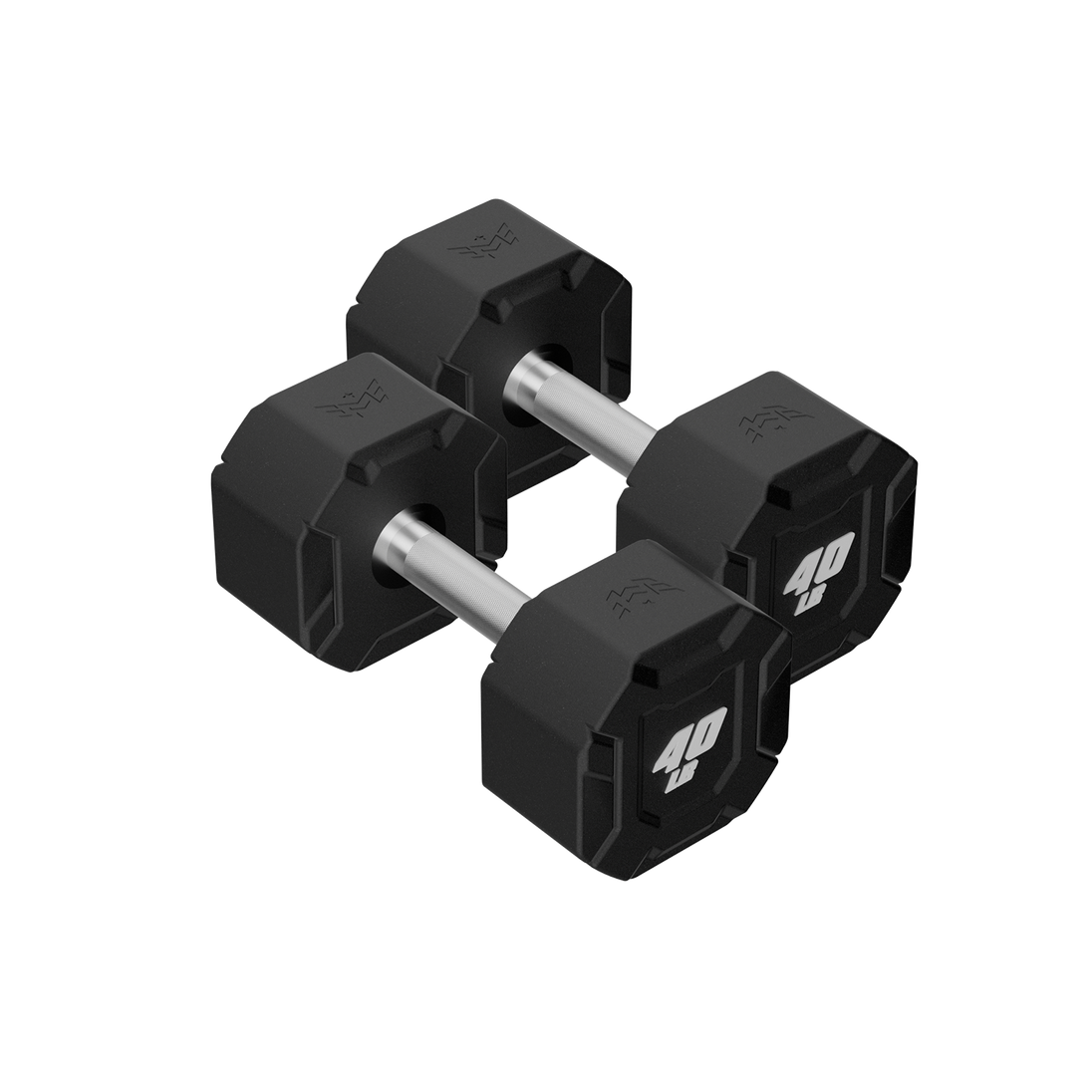 Major Fitness Urethane Octagonal-Shield Dumbbells