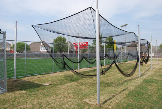 GARED PERFORMANCE Batting Cage Outdoor 3-1/2″ O.D. Aluminum Batting Cage, 55′ 4085-55