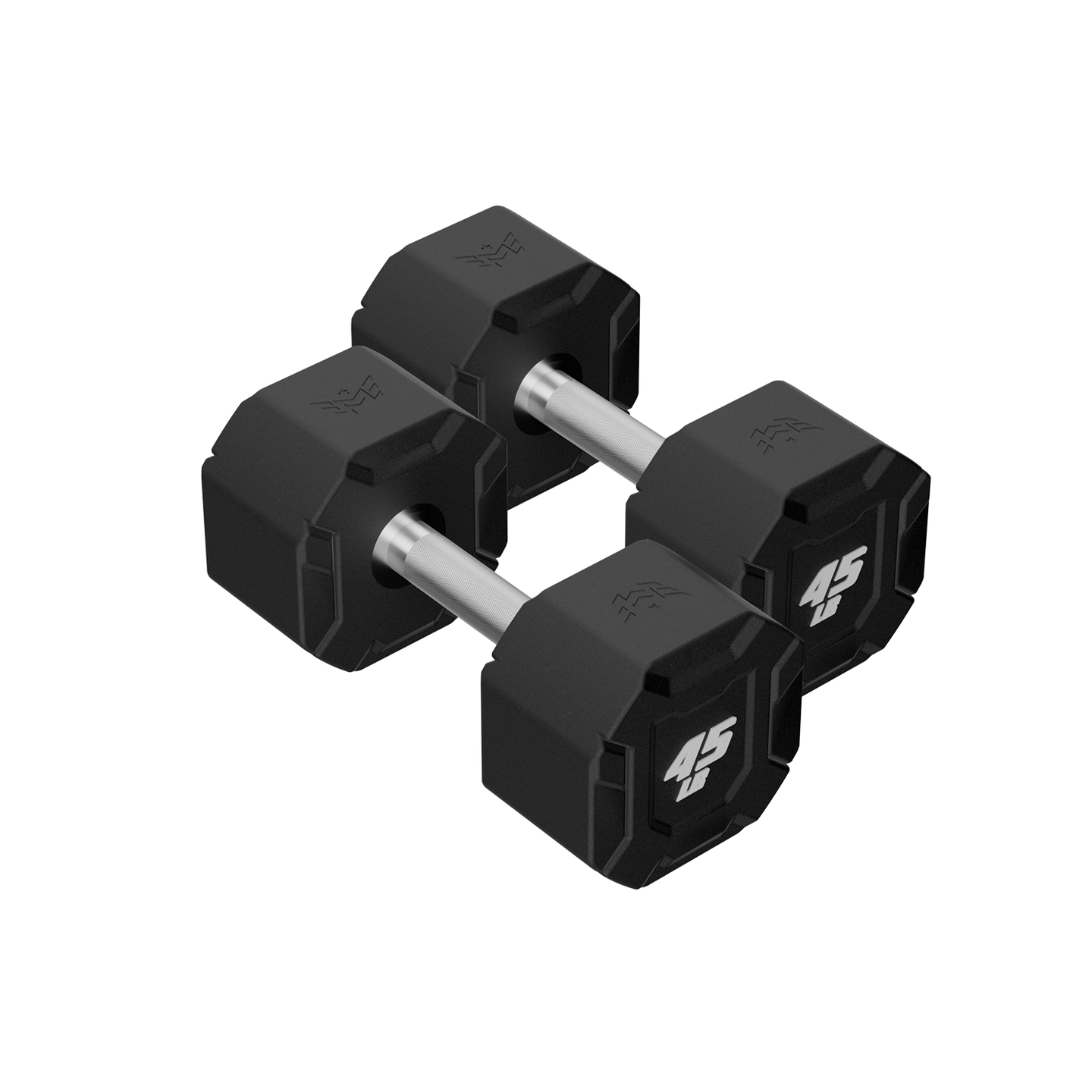 Major Fitness Urethane Octagonal-Shield Dumbbells
