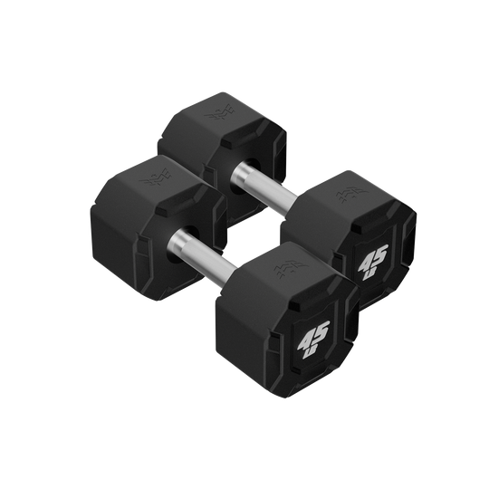 Major Fitness Urethane Octagonal-Shield Dumbbells