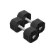 Major Fitness Urethane Octagonal-Shield Dumbbells