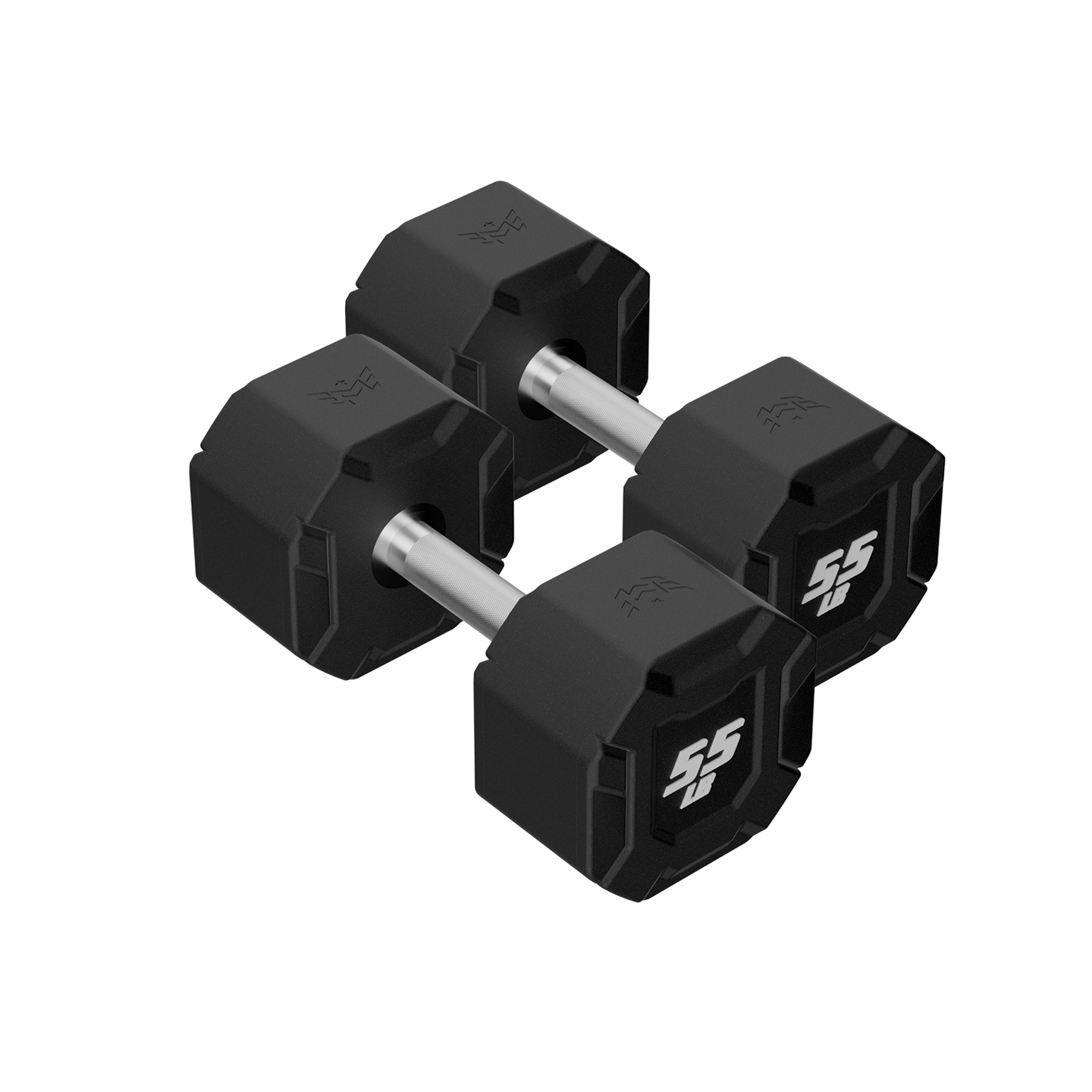 Major Fitness Urethane Octagonal-Shield Dumbbells