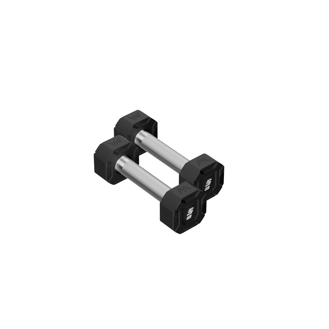 Major Fitness Urethane Octagonal-Shield Dumbbells