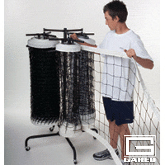 GARED PERFORMANCE Volleyball Equipment Triple Net Storage Rack 9933