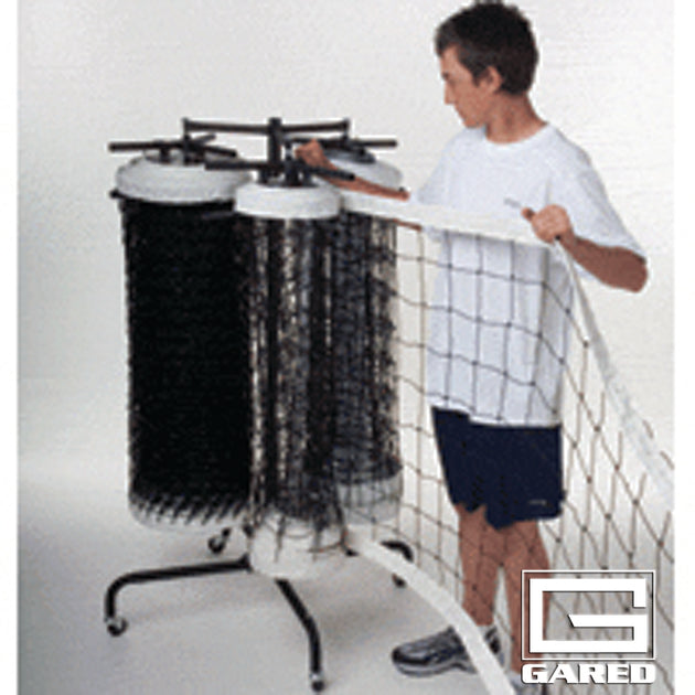 GARED PERFORMANCE Volleyball Equipment Triple Net Storage Rack 9933