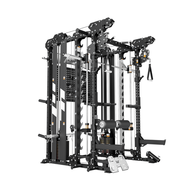 Major Fitness Heritage Series B17 Flying Fortress All-In-One Functional Trainer with Smith Machine