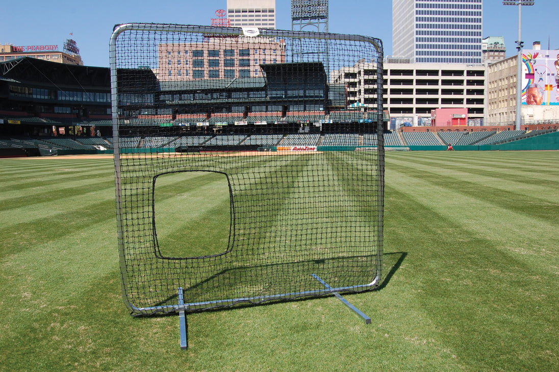 ProCage  Premium Softball Pitcher Protective Screen 7ftx7ft w/Net