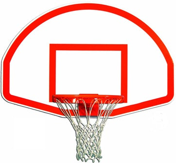 Fan Shaped Aluminum Backboard