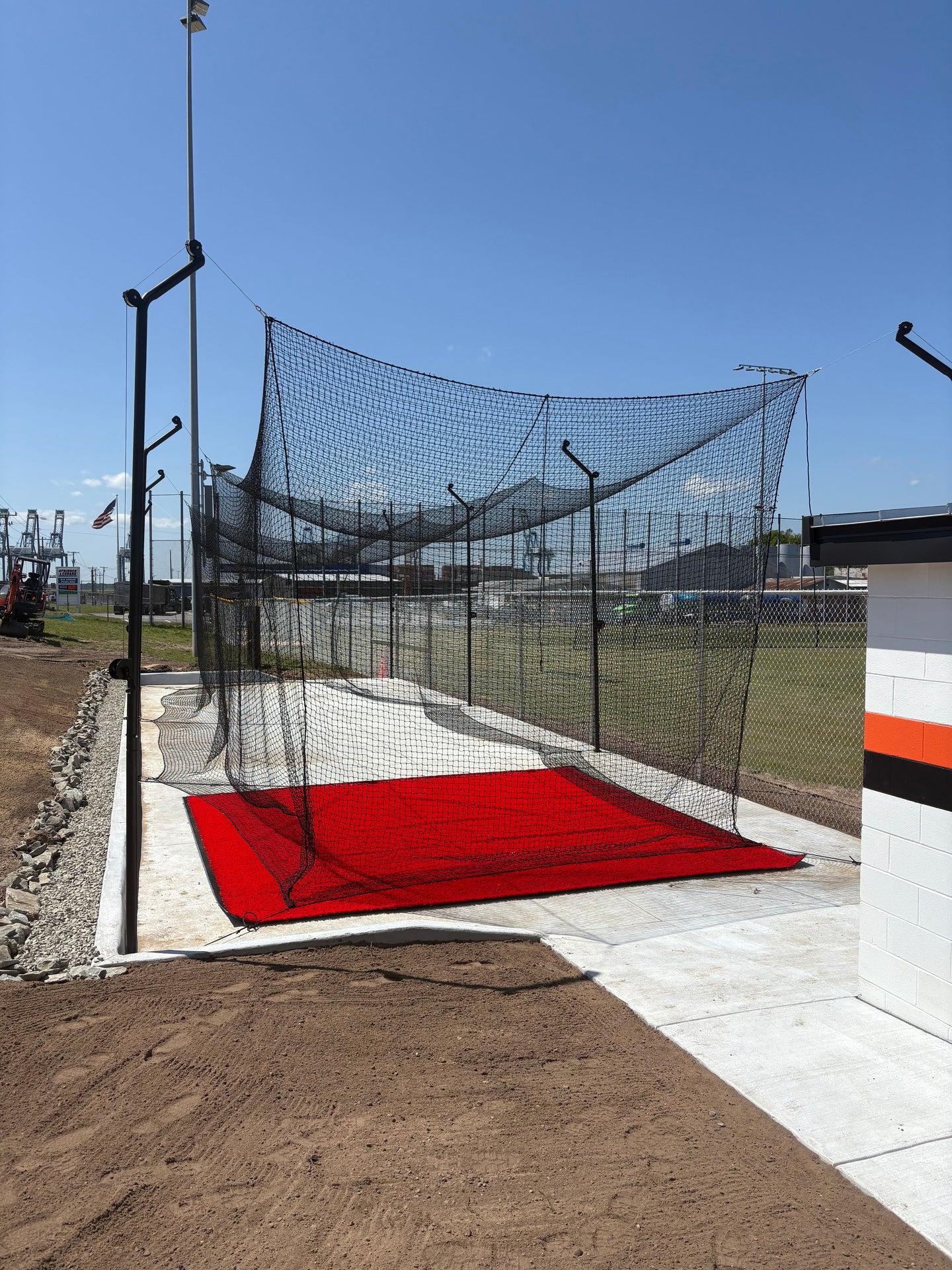ProCage 55' Cantilever Batting Cage Frame