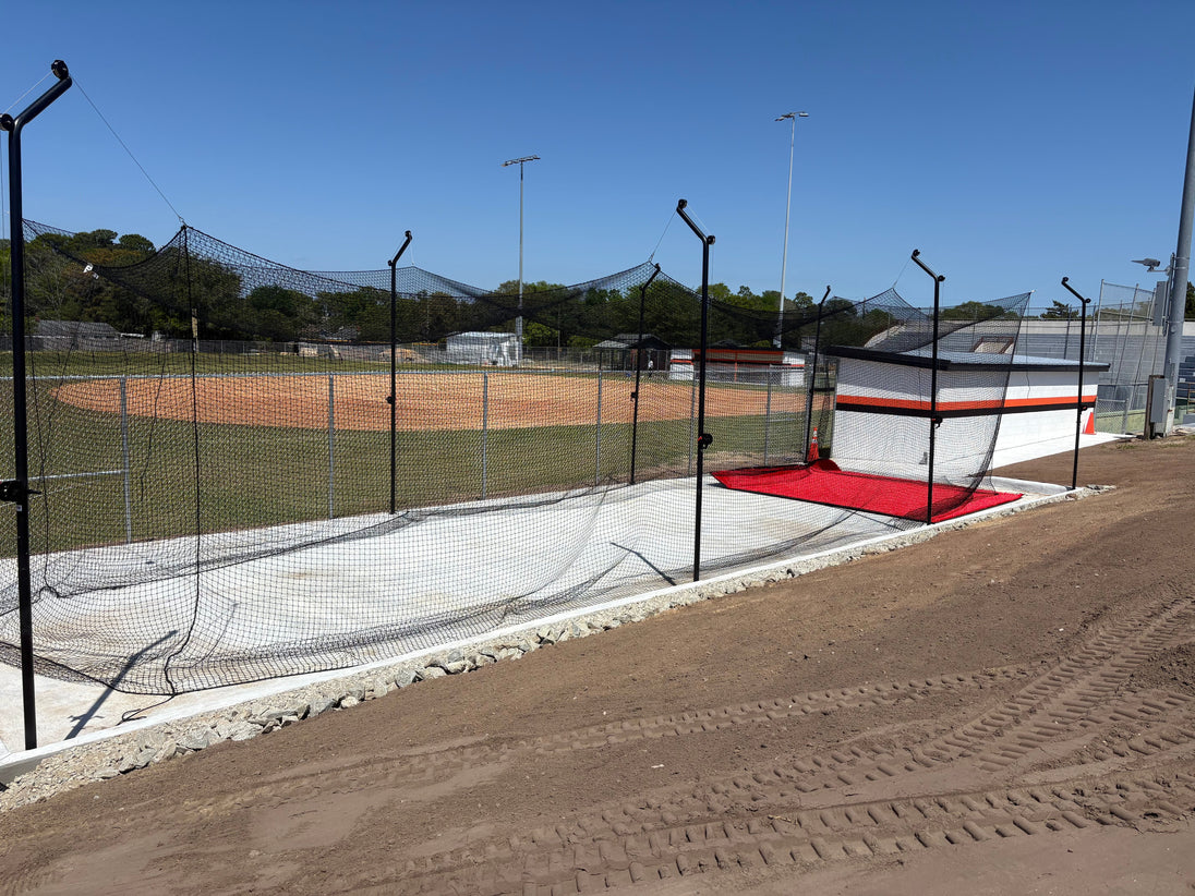 ProCage 70' Cantilever Batting Cage Frame