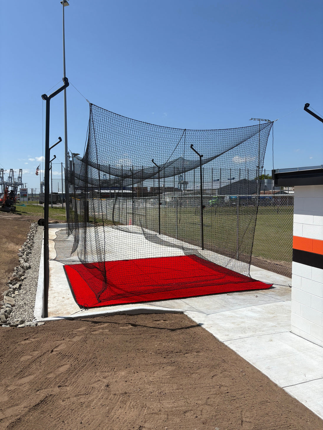 ProCage 70' Cantilever Batting Cage Frame
