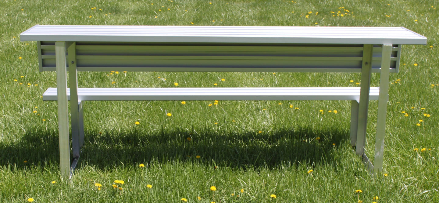 GARED PERFORMANCE Spectator Bench Spectator 15′ Portable Bench with Shelf BE15PTWS