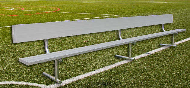 GARED PERFORMANCE Spectator Bench Spectator 21′ Portable Bench with Back BE21PTWB