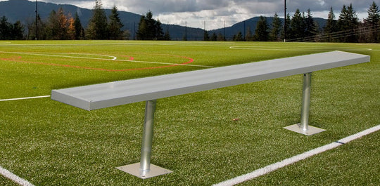 GARED PERFORMANCE Spectator Bench Spectator 21′ Surface Mount Bench BE21SM