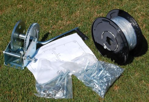 Hardware Winch Kit for Tunnel Frame
