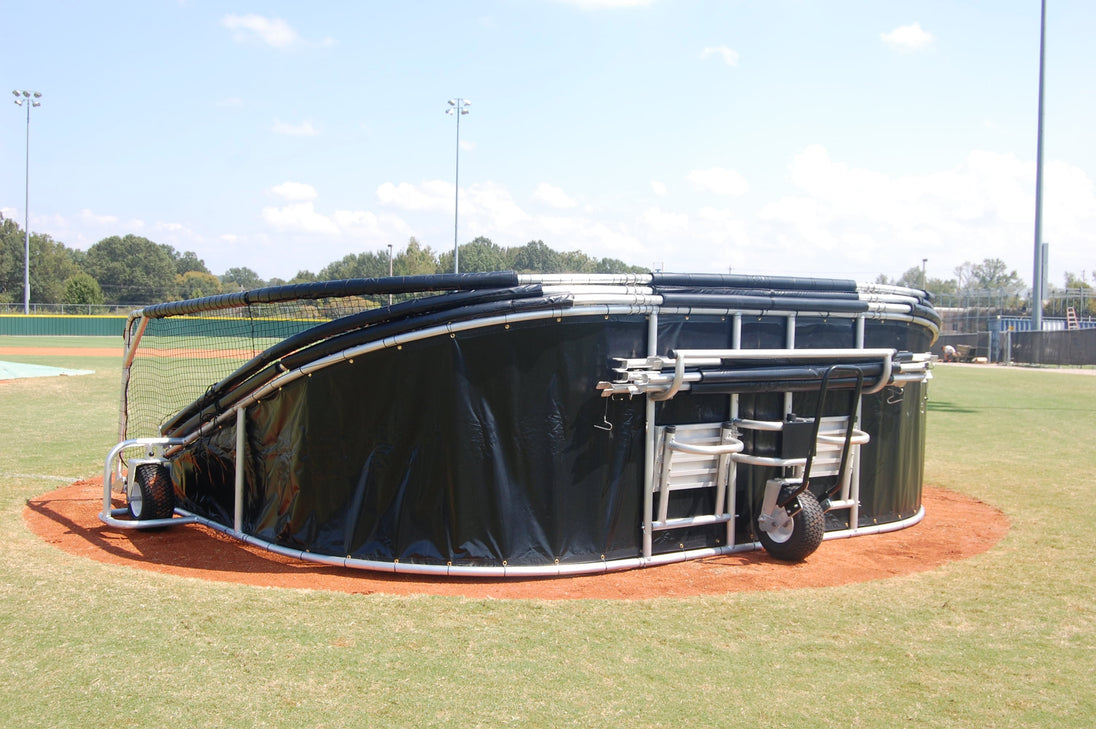 Folded Portable Batting Net