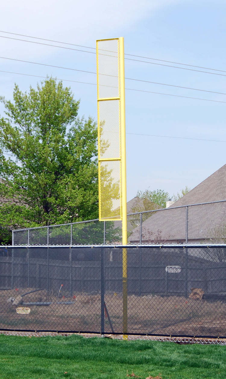 GARED PERFORMANCE Foul Pole 30′ Surface-Mount Foul Pole, Yellow BSPOLE-30SM