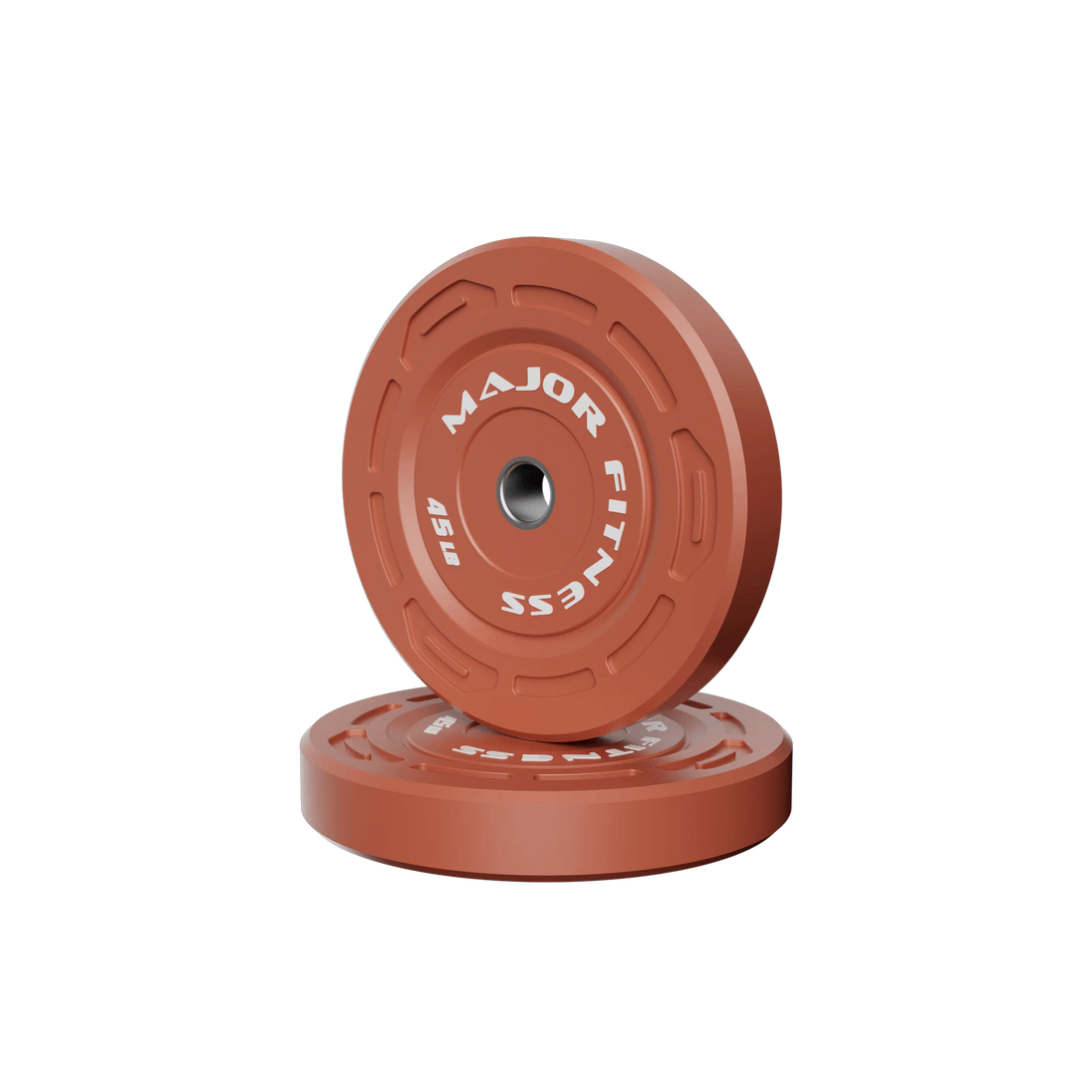 Major Fitness Color Grip Low Bounce Bumper Plates