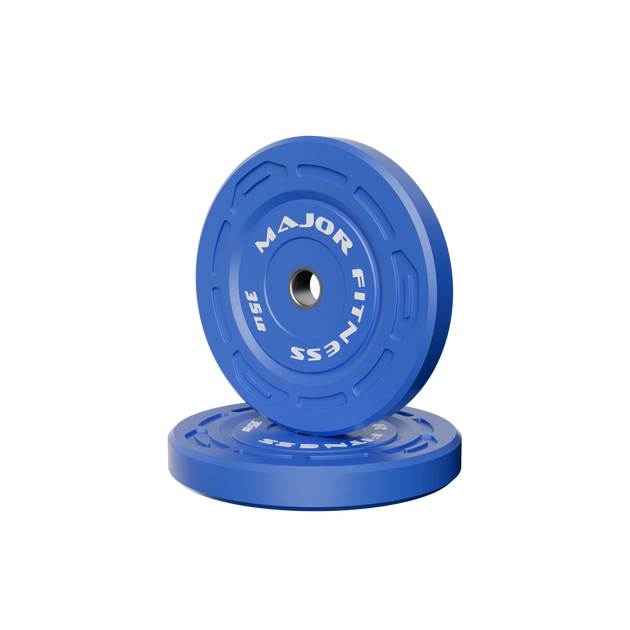 Major Fitness Color Grip Low Bounce Bumper Plates