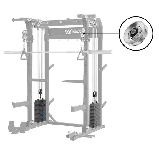 Major Fitness Aluminum Pulley & Weight Stack Bundle