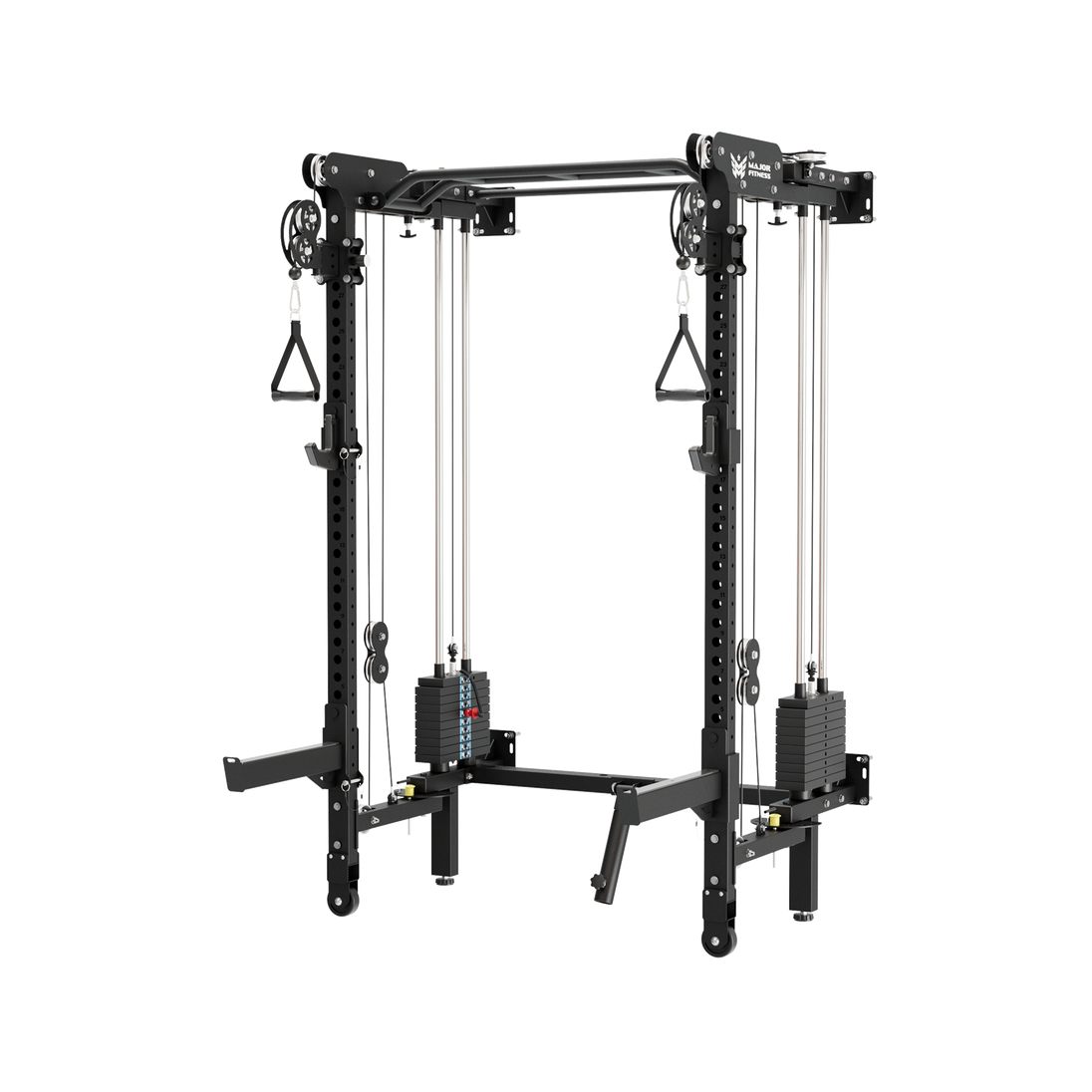 Major Fitness F35 All-In-One Home Gym Wall-Mount Folding Power Rack