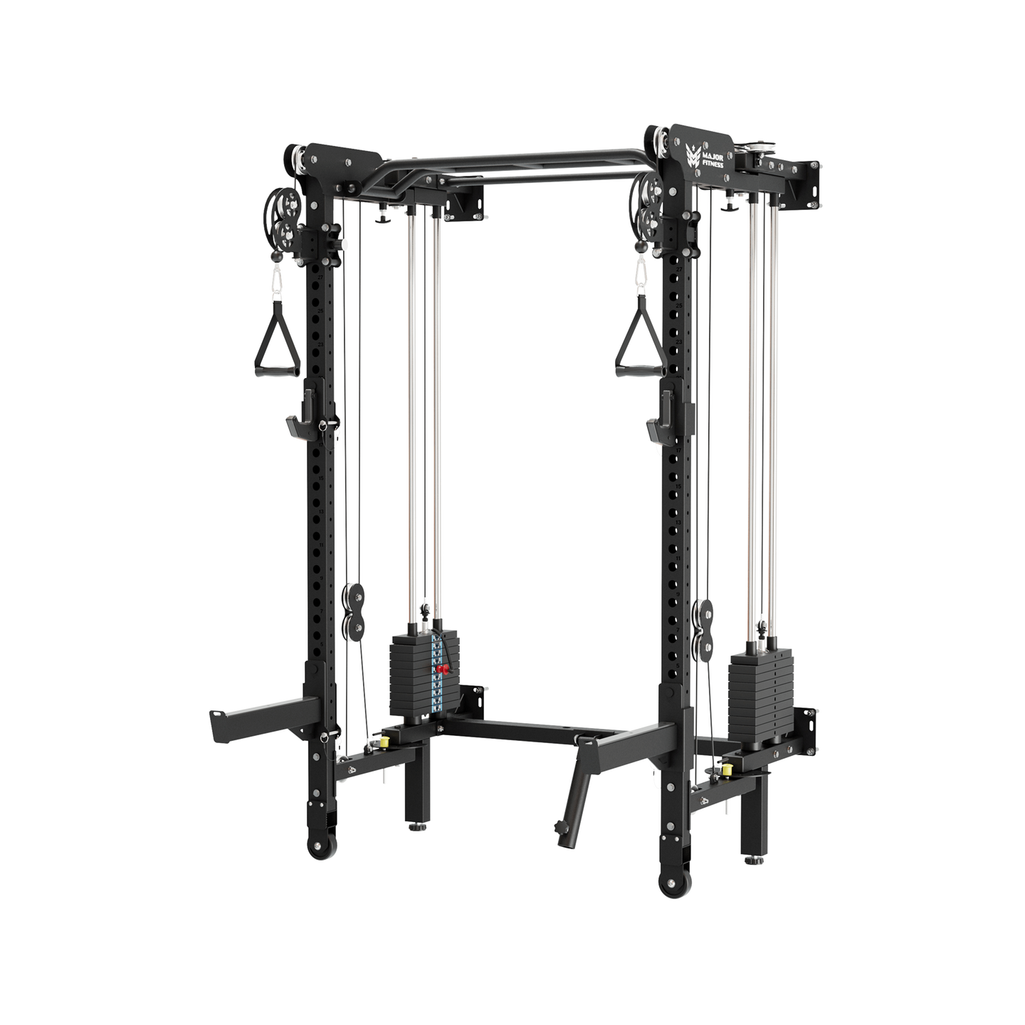 Major Fitness F35 All-In-One Home Gym Wall-Mount Folding Power Rack