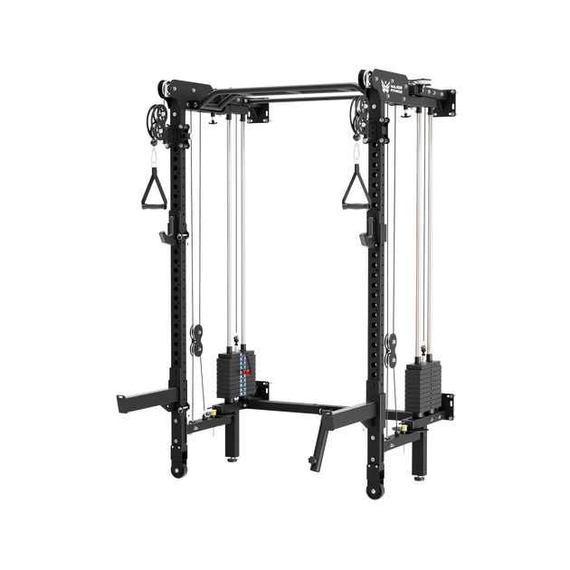Major Fitness F35 All-In-One Home Gym Wall-Mount Folding Power Rack