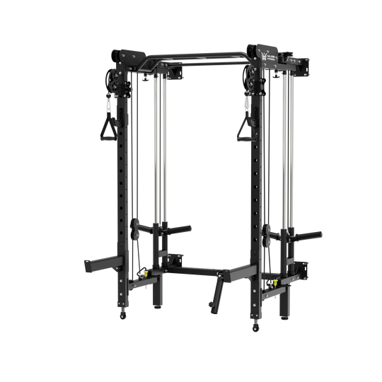 Major Fitness F35 All-In-One Home Gym Wall-Mount Folding Power Rack