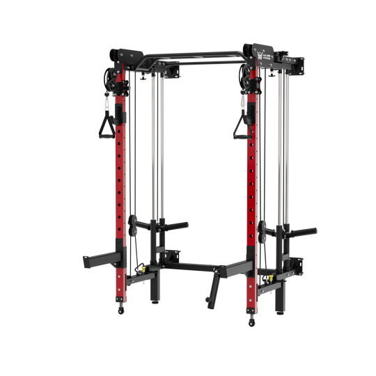 Major Fitness F35 All-In-One Home Gym Wall-Mount Folding Power Rack