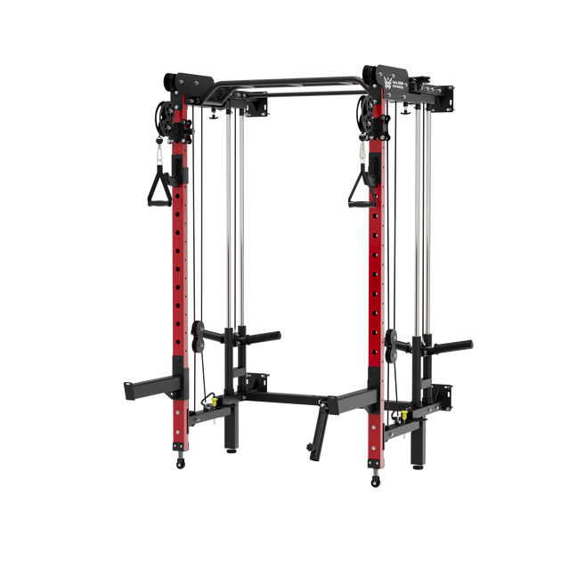 Major Fitness F35 All-In-One Home Gym Wall-Mount Folding Power Rack