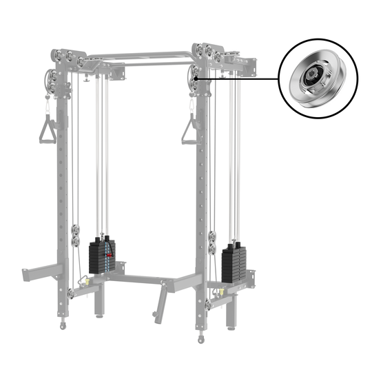 Major Fitness Aluminum Pulley & Weight Stack Bundle