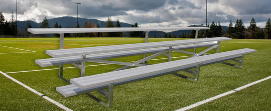 GARED PERFORMANCE Bleacher Seating Spectator Stationary 15′ Low Rise Bleacher, 3 Row GSNB0315LR