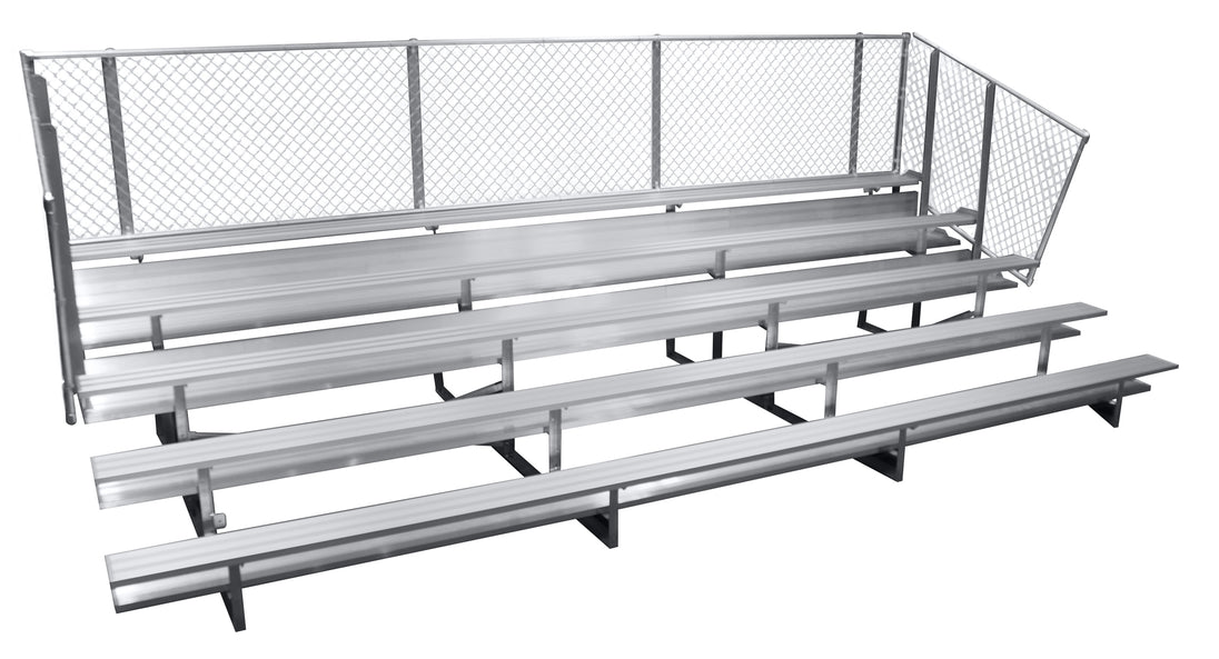 GARED PERFORMANCE Bleacher Seating Spectator Stationary 27′ Bleacher, 5 Row GSNB0527