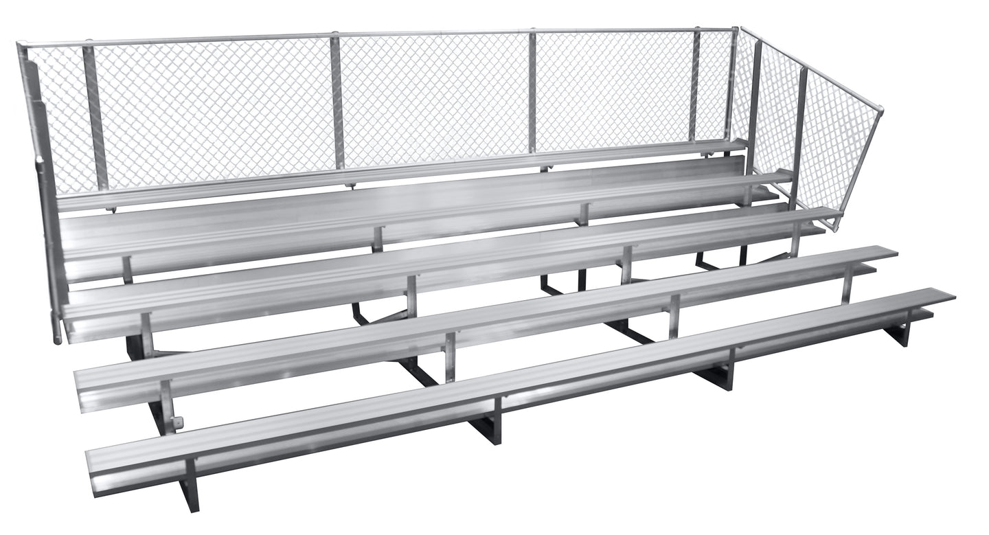 GARED PERFORMANCE Bleacher Seating Spectator Stationary 27′ Bleacher, 5 Row GSNB0527