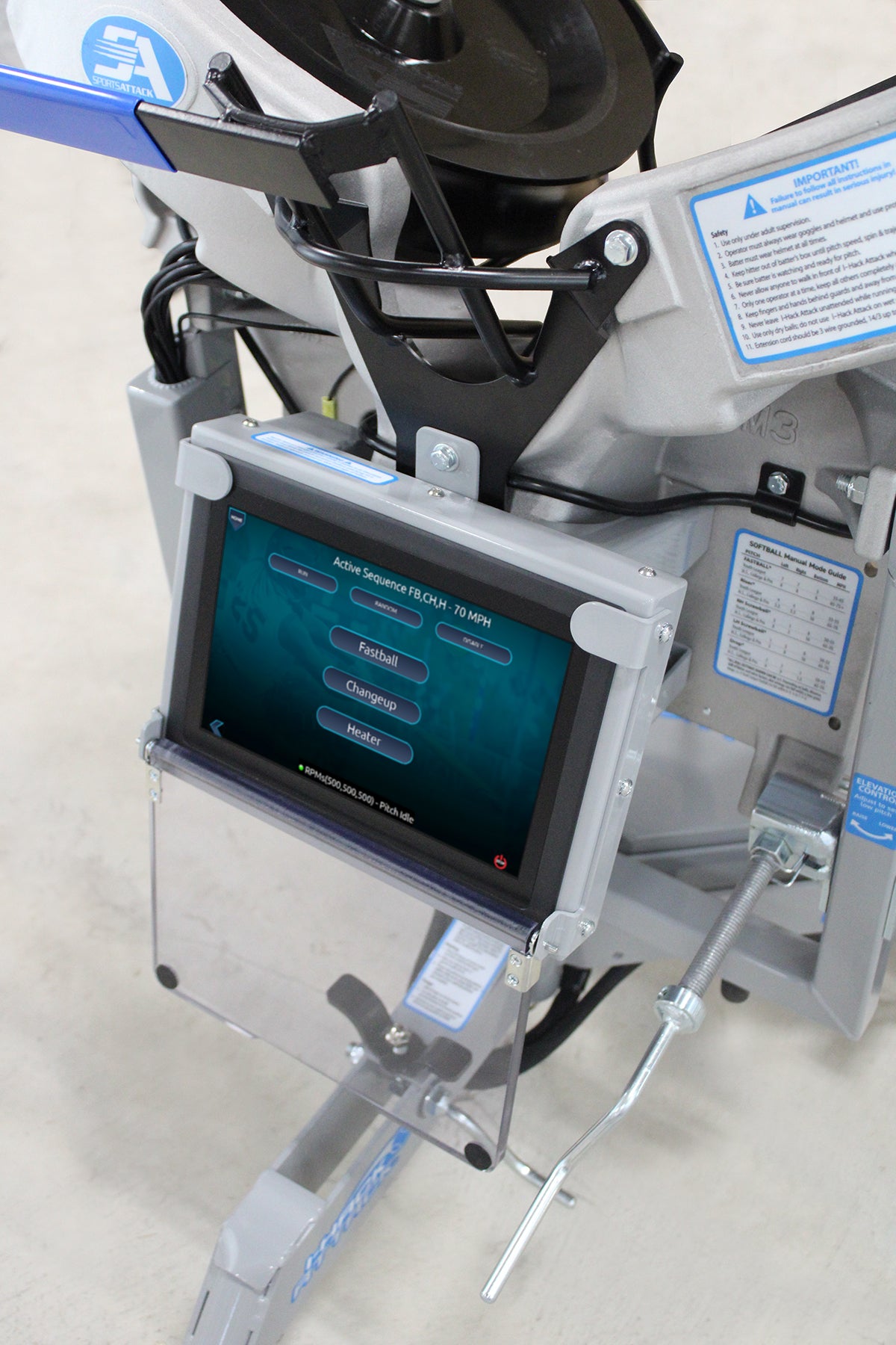I-Hack Attack Softball Pitching Machine - Image 3