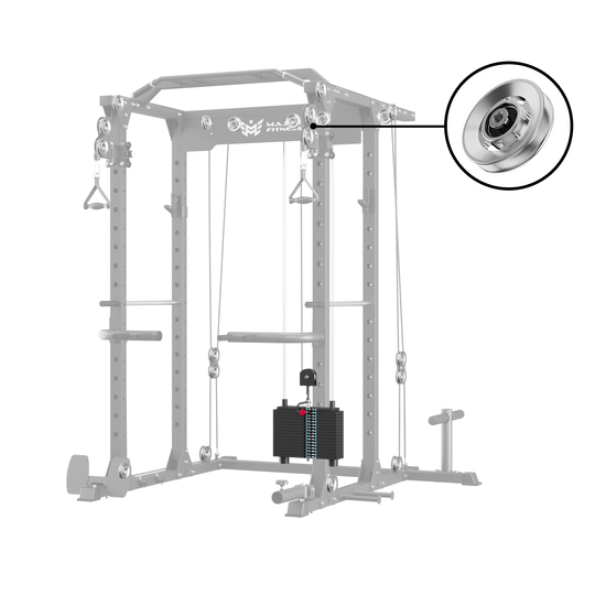 Major Fitness Aluminum Pulley & Weight Stack Bundle