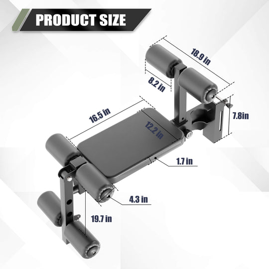Major Fitness Rack Mounted Leg Extension