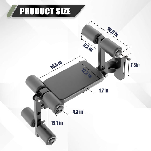 Major Fitness Rack Mounted Leg Extension