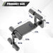 Major Fitness Rack Mounted Leg Extension