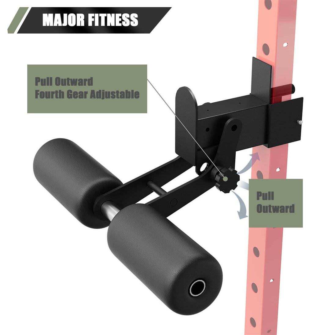 Major Fitness Home Gym Equipment Leg Holder Attachment